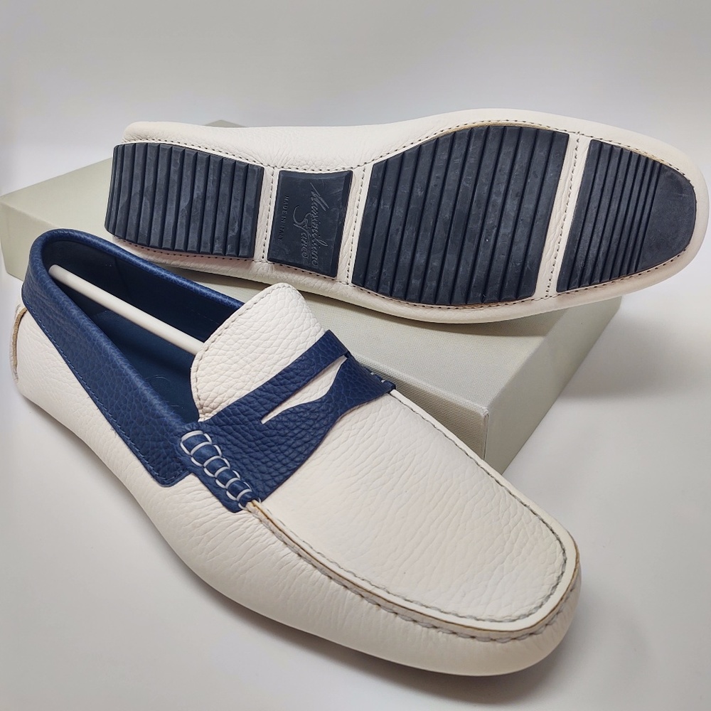 MAX STANCO NIB Leather Men's Loafers